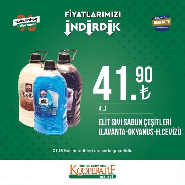 Tarım Kredi marketlerinde yeni indirim kampanyası! İşte fiyatı düşen ürünler