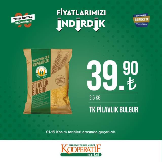 Tarım Kredi marketlerinde yeni indirim kampanyası! İşte fiyatı düşen ürünler