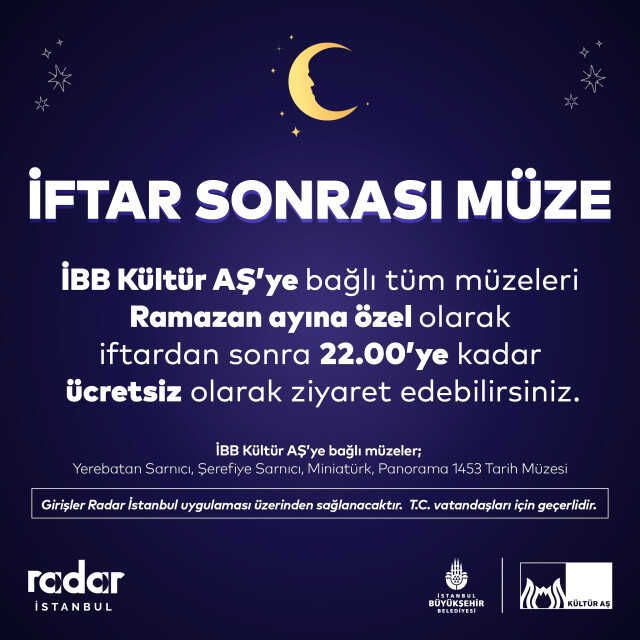 Ramazanda müzeler saat kaça kadar? İstanbul müzeler saat kaçta kapanıyor?