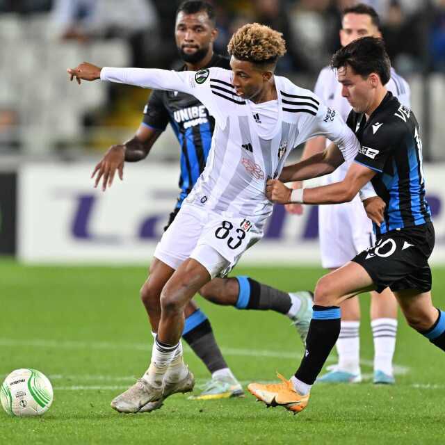 Son Dakika: 1 puana razı olduk! Beşiktaş, Konferans Ligi'nde deplasmanda Club Brugge ile 1-1 berabere kaldı
