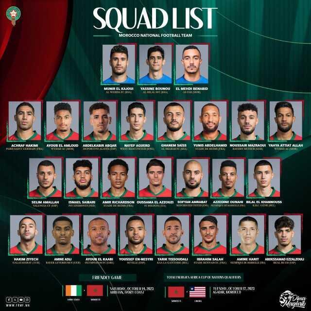 Galatasaray'ın yıldızı Hakim Ziyech, Fas Milli Takımı'na çağrıldı