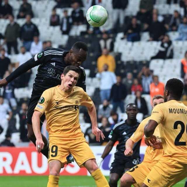 Beşiktaş, Konferans Ligi'nde sahasında Bodo/Glimt'e 2-1 yenildi