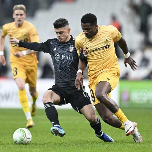 Beşiktaş, Konferans Ligi'nde sahasında Bodo/Glimt'e 2-1 yenildi