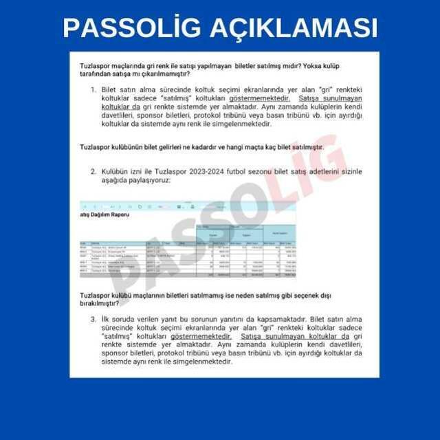 Tuzlaspor'dan fahiş fiyattan bilet iddialarına cevap! Belgelerle yalanladılar