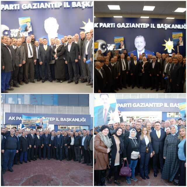 Miting gibi adaylık başvurusu! Avukat Hasan Teke, Şahinbey Belediyesi Başkanlığı'na aday adayı oldu