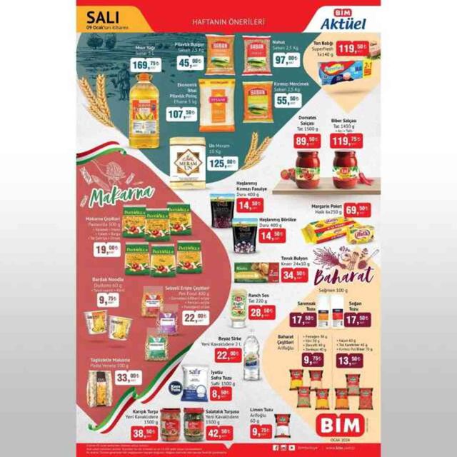 BİM AKTÜEL KATALOĞU 9-12 OCAK YAYINLANDI | BİM bu hafta katalog ürünleri neler? BİM'e gelecek ürünler ve BİM fiyat listesi!