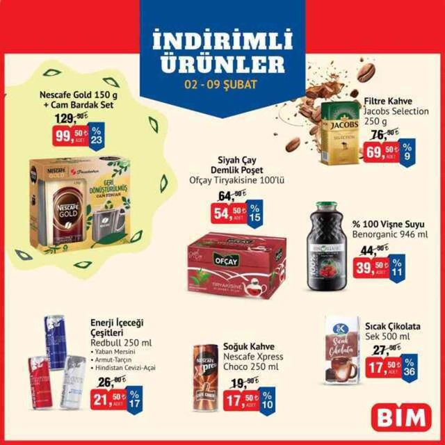 BİM AKTÜEL KATALOĞU 5-9 ŞUBAT YAYINLANDI | BİM bu hafta katalog ürünleri neler? BİM'e gelecek ürünler ve BİM fiyat listesi!