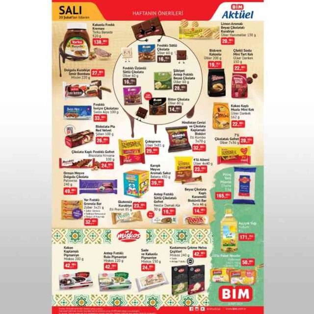 BİM AKTÜEL KATALOĞU 20-23 ŞUBAT YAYINLANDI | BİM bu hafta katalog ürünleri neler? BİM'e gelecek ürünler ve BİM fiyat listesi!