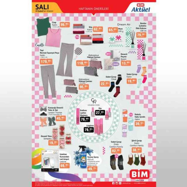 BİM AKTÜEL KATALOĞU 20-23 ŞUBAT YAYINLANDI | BİM bu hafta katalog ürünleri neler? BİM'e gelecek ürünler ve BİM fiyat listesi!