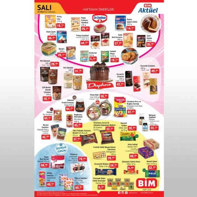 BİM AKTÜEL KATALOĞU 26-29 MART YAYINLANDI | BİM bu hafta katalog ürünleri neler? BİM'e gelecek ürünler ve BİM fiyat listesi!