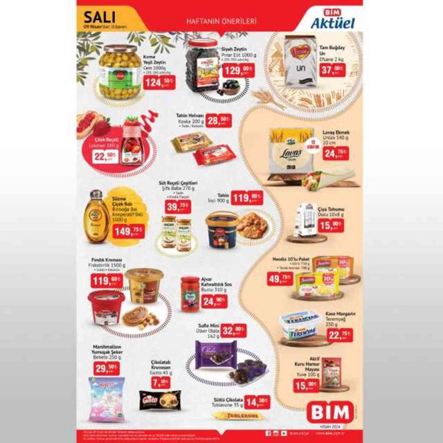BİM AKTÜEL KATALOĞU 8-10 NİSAN YAYINLANDI | BİM bu hafta katalog ürünleri neler? BİM'e gelecek ürünler ve BİM fiyat listesi!