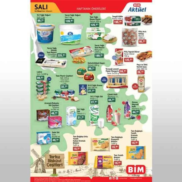 BİM AKTÜEL KATALOĞU 16-19 NİSAN YAYINLANDI | BİM bu hafta katalog ürünleri neler? BİM'e gelecek ürünler ve BİM fiyat listesi!