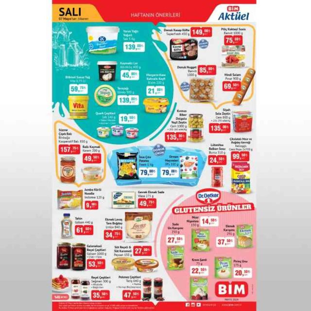 BİM AKTÜEL KATALOĞU 7 MAYIS YAYINLANDI | BİM bu hafta katalog ürünleri neler? BİM'e gelecek ürünler ve BİM fiyat listesi!