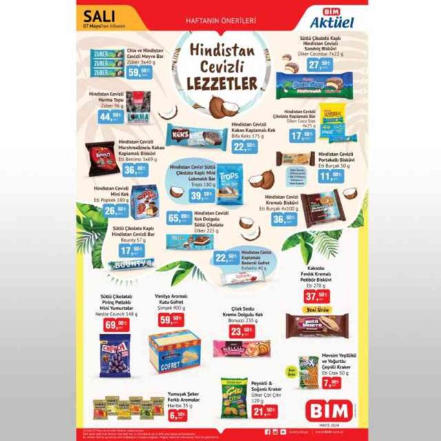 BİM AKTÜEL KATALOĞU 7 MAYIS YAYINLANDI | BİM bu hafta katalog ürünleri neler? BİM'e gelecek ürünler ve BİM fiyat listesi!