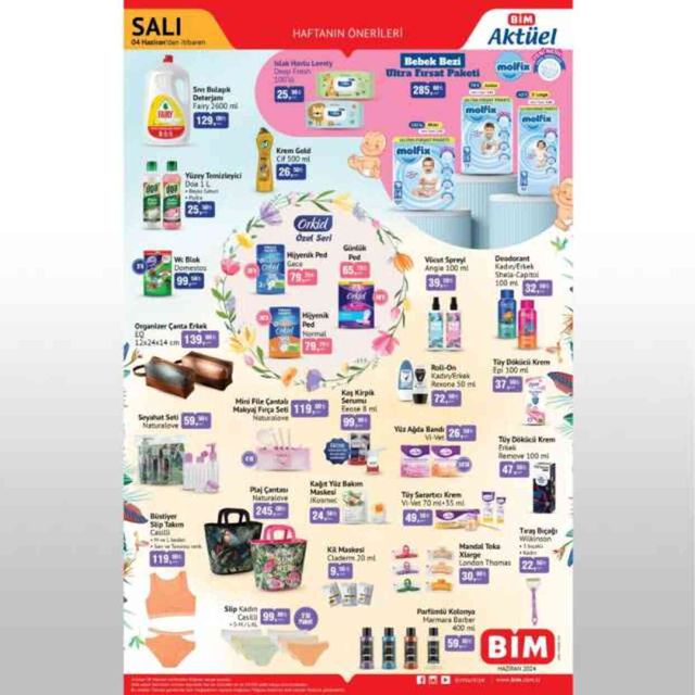 BİM AKTÜEL KATALOĞU 3-6 HAZİRAN YAYINLANDI | BİM bu hafta katalog ürünleri neler? BİM'e gelecek ürünler ve BİM fiyat listesi!