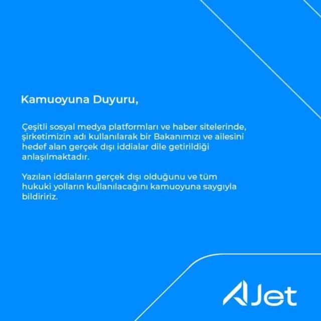 'Bakanın ailesi için yolcu uçaktan indirildi' iddiası sonrası AJet ve Mehmet Şimşek'ten açıklama