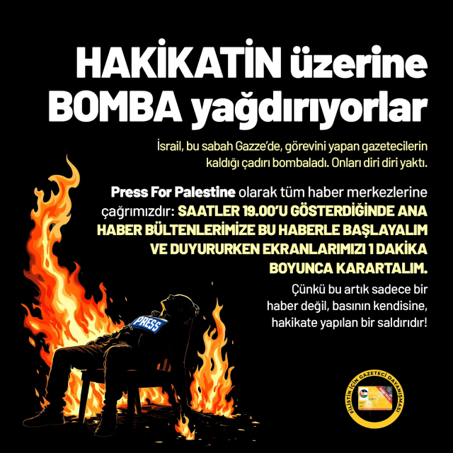 Hakikatin üzerine bomba yağdırıyorlar