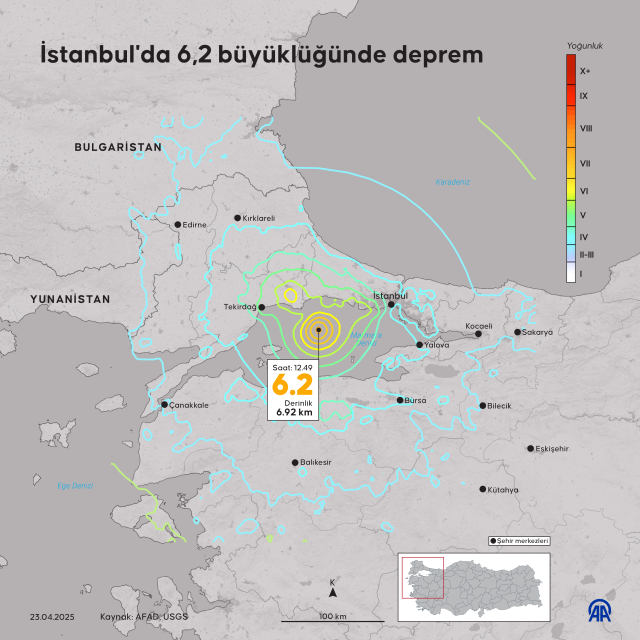 PEŞ PEŞE DEPREMLER! İstanbul'da şu ana kadar kaç deprem oldu? Artçı deprem daha büyük olur mu?