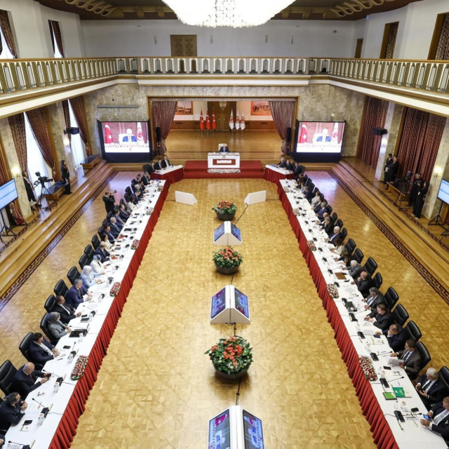 Terörsüz Türkiye komisyonunun 4. toplantısı başladı! Şehit aileleri dinleniyor