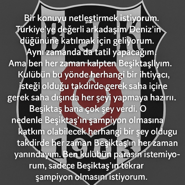 Josef de Souza Türkiye'de desteklediği takımı açıkladı