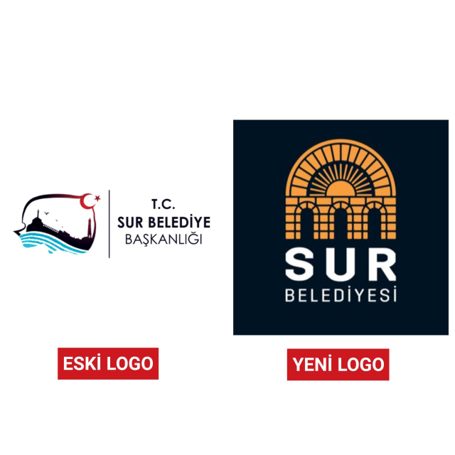 Sur Belediyesi logosunu değiştirdi, sosyal medya ikiye bölündü