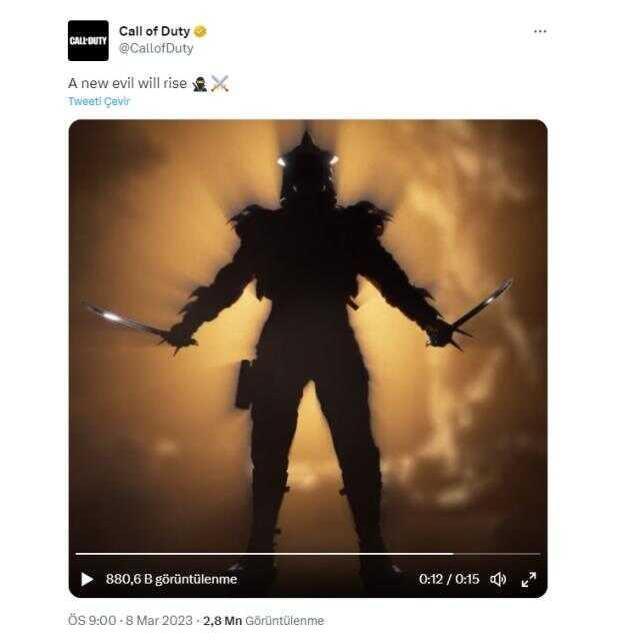 Call of Duty'ye Shredder kostümü geliyor