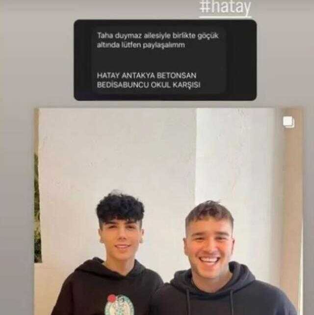 Taha Duymaz enkaz altında mı kaldı? Taha Duymaz kurtuldu mu?