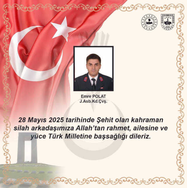 Emre Polat kimdir? J.Asb.Kd.Çvş. Emre Polat kaç yaşında, nereli?