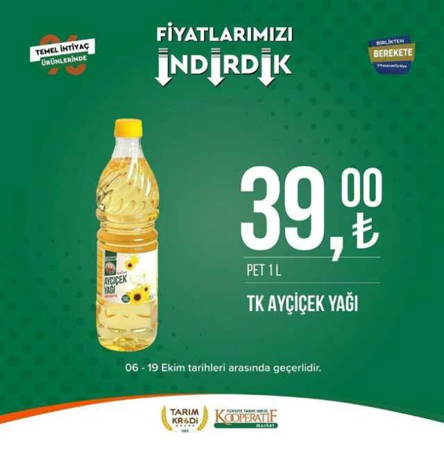 Cumhurbaşkanı Erdoğan'ın çağrısının ardından yüzde 50'ye varan indirim yaptılar! İşte Tarım Kredi marketlerinde fiyatı düşen ürünler