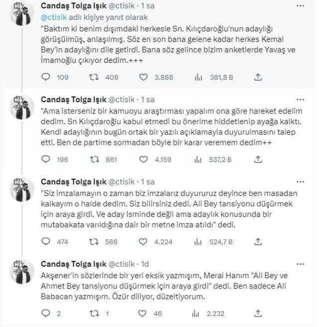 Akşener, 6'lı Masa'nın olaylı toplantısında yaşananları anlattı: Kılıçdaroğlu hiddetlenip ayağa kalktı