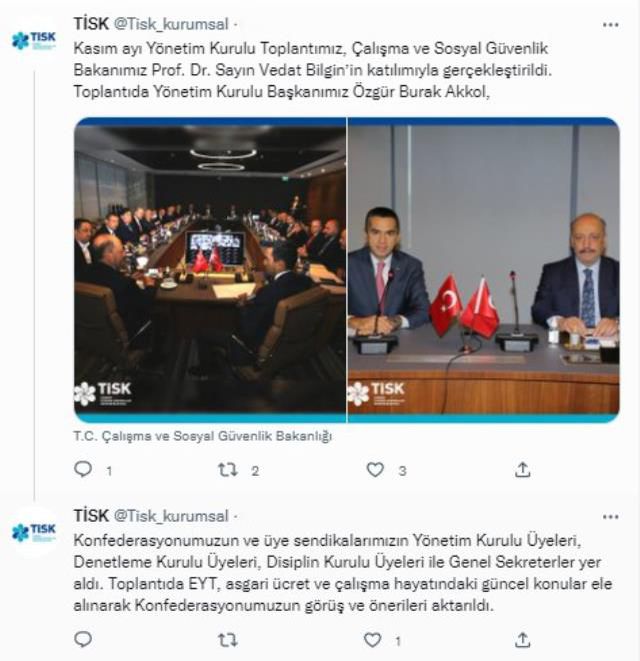 Asgari ücret pazarlığına kısa süre kala Bakan Bilgin, patronlarla bir araya geldi! Milyonları ilgilendiren 2 konu ele alındı