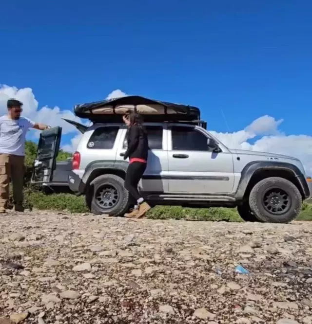 Burçin'in eşi tarafından vurulmadan önceki görüntüleri