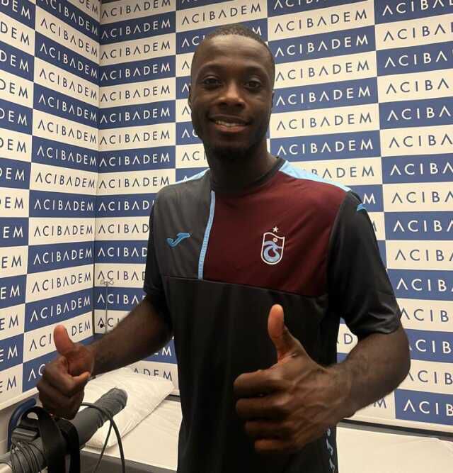 Son Dakika: Nicolas Pepe resmen Trabzonspor'da