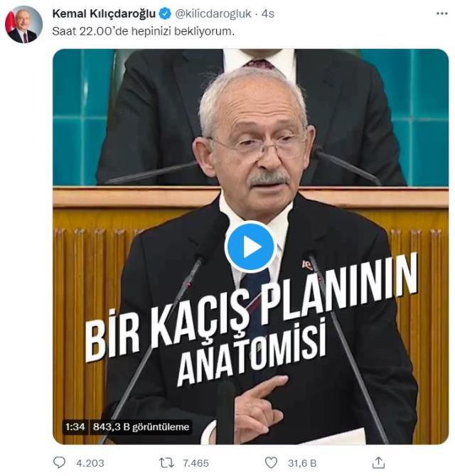 Kemal Kılıçdaroğlu hangi kanalda canlı yayında? Kemal Kılıçdaroğlu canlı yayın!