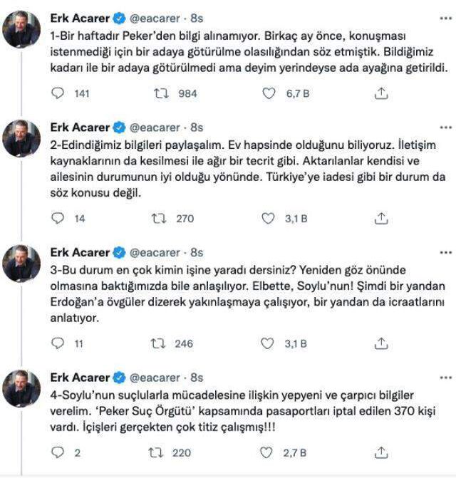 Sedat Peker'in nerede olduğu ortaya çıktı!