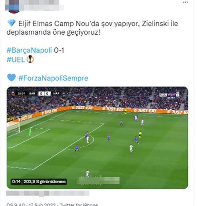 O nasıl hareket öyle Eljif Elmas! Barcelona'ya Barcelona golü attılar