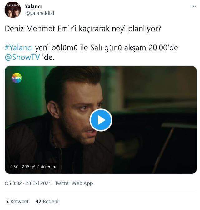 Yalancı dizi günü mü değişti? Yalancı bitti mi, final mi yaptı, neden yayınlanmadı? Yalancı yeni günü ne zaman, hangi gün? Salı mı?