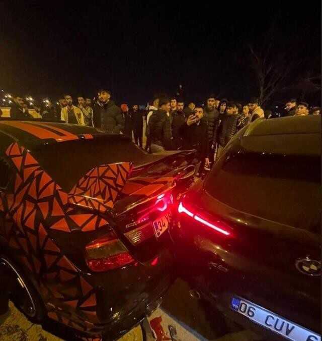 Canlı yayında 'Kaza olacak' dedi, 7 saniye sonra ortalık savaş alanına döndü