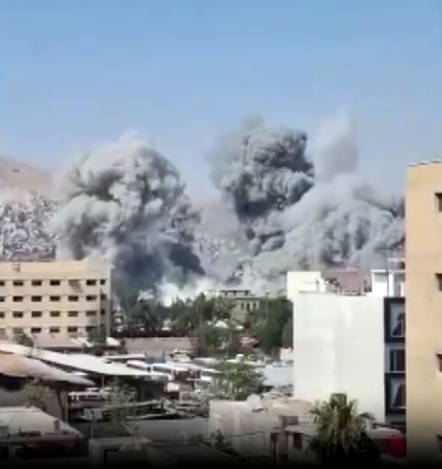 İsrail, Suriye'nin başkenti Şam'a yeni saldırılar düzenledi! Ölü ve yaralılar var