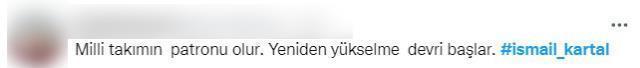 A Milli Takım için İsmail Kartal sürprizi! Tüm Türkiye sanki ağız birliğine varmış gibi aynı paylaşımı yapıyor