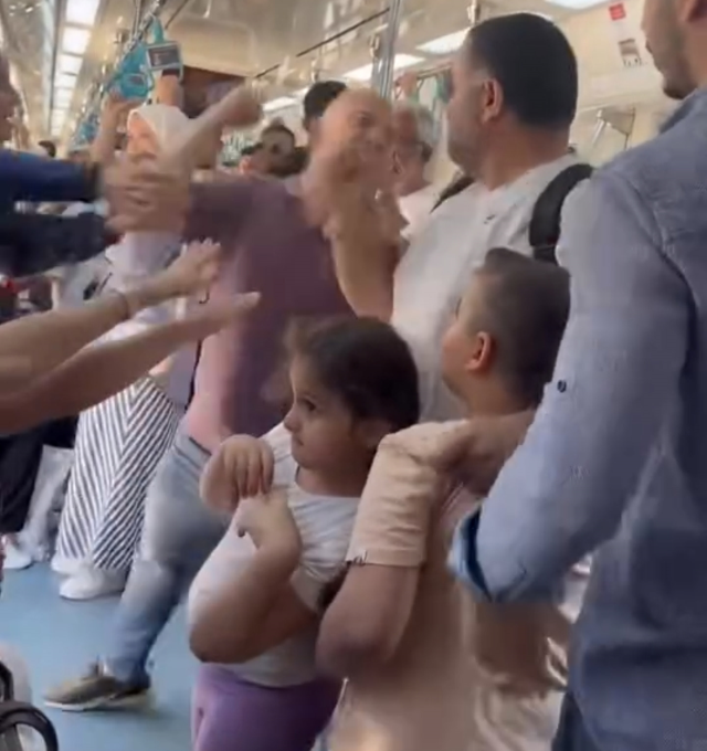 Marmaray'da tartıştığı yolcuyu çocuklarının gözü önünde darbeden şüpheli tutuklandı