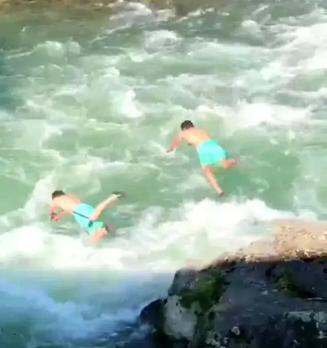 Serinlemek için girdiği Fırtına deresinde boğularak can veren gencin son görüntüleri ortaya çıktı