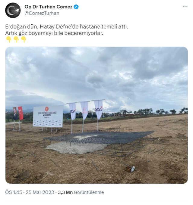 Hatay'da Defne Devlet Hastanesi yükselmeye başladı