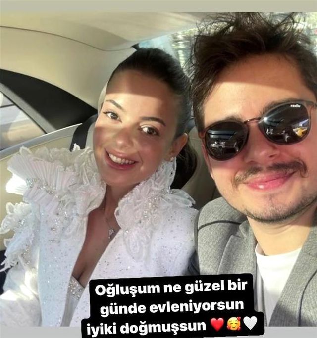 Perihan Savaş'ın oğlu Savaş Zafer evlendi