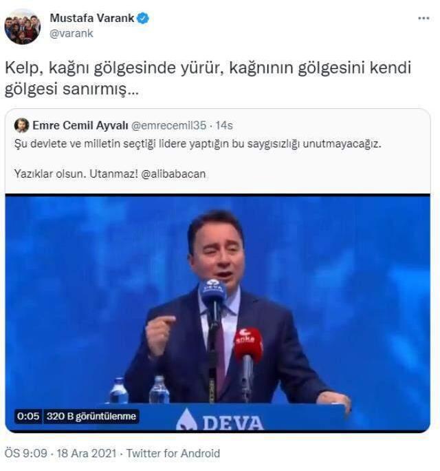 Ali Babacan'dan tartışma yaratan sözler: Kabine kelimesi yerine kabile kelimesi daha doğru
