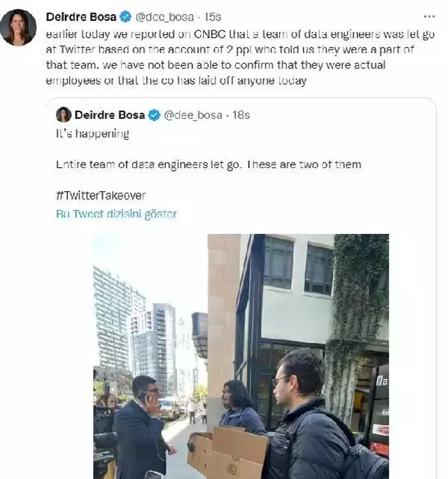 Twitter'dan kovulduk diye şaka yaptılar