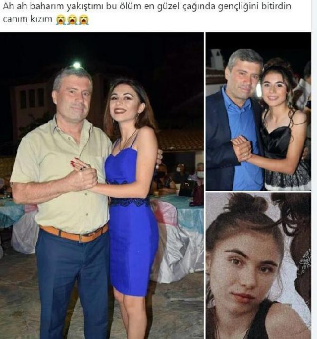Video çekip erkek arkadaşına seslendikten sonra kayalıklardan atlayan Bahar'ın ablası ve babasının paylaşımları yürekleri dağladı