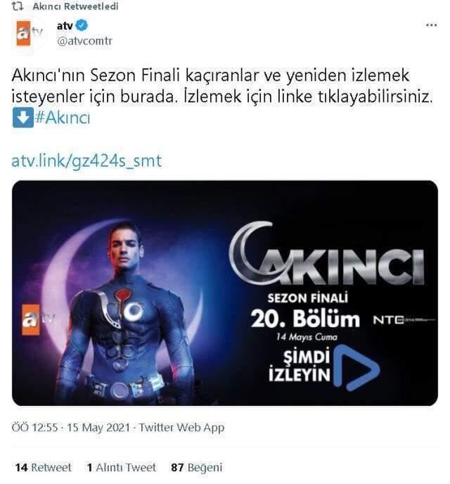 Bugün Akıncı yok mu, neden yok? 17 Eylül bu akşam Akıncı var mı, yok mu? Akıncı yeni sezon tanıtımı yayınlandı mı? Akıncı ne zaman?