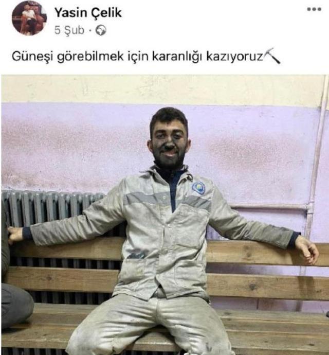 Maden şehidinden geriye kalan paylaşım yürek dağladı: Güneşi görebilmek için karanlığı kazıyoruz