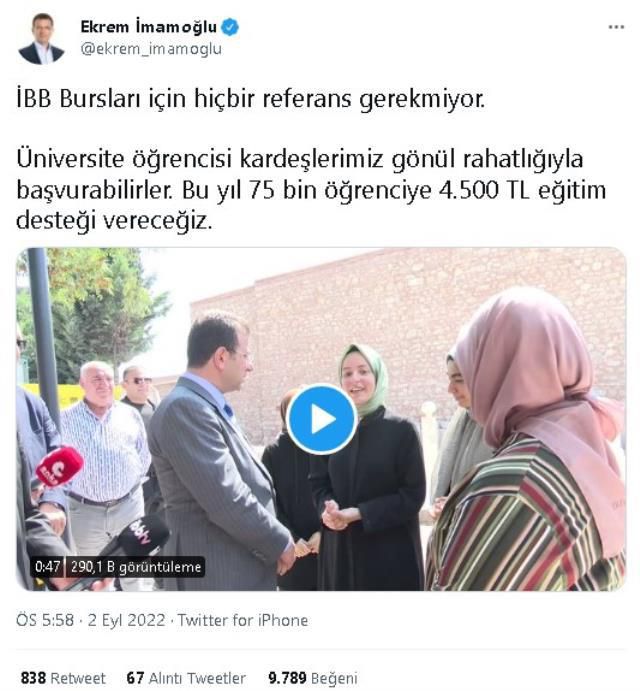 İBB burs başvurusu ne zaman 2022? İBB burs başvurusu başladı mı?